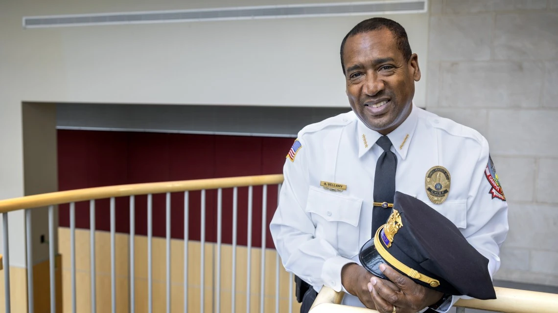 Anthony Bellamy is a 21-year veteran of the Cornell University Police Department.