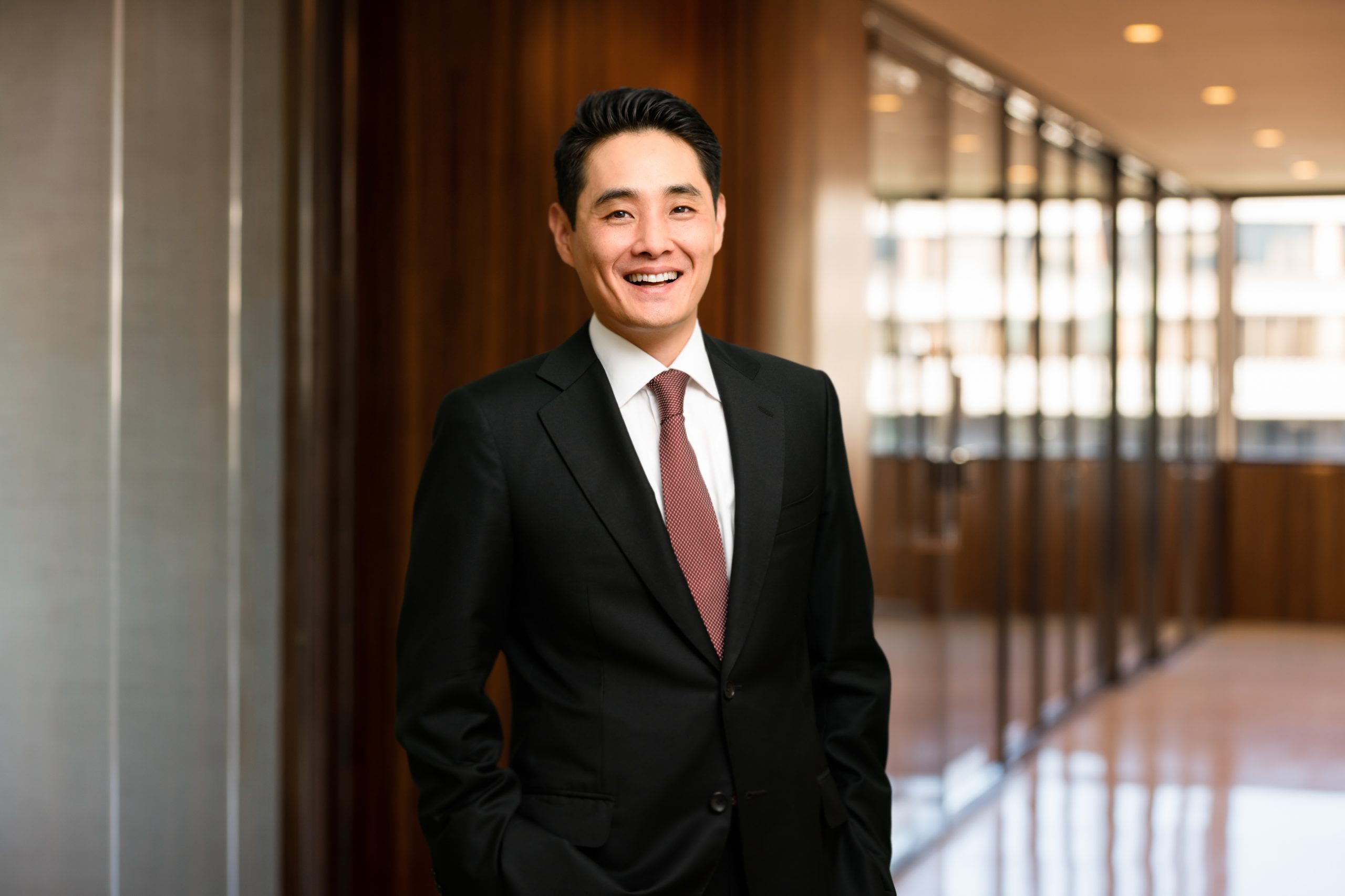 Barton Lee’s official corporate portrait. His relationship to Winston Lee remains unverified.